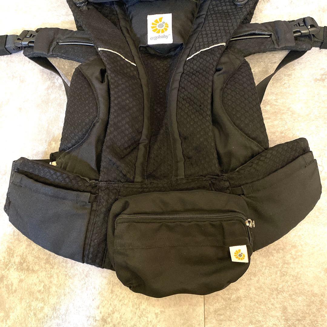 エルゴ ergo オムニブリーズ 抱っこ紐 ベビー 黒