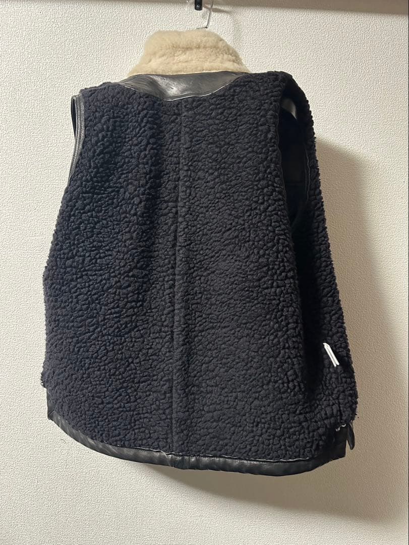 PORTER CLASSIC ホースレザー ベスト ボア SIZE L美品