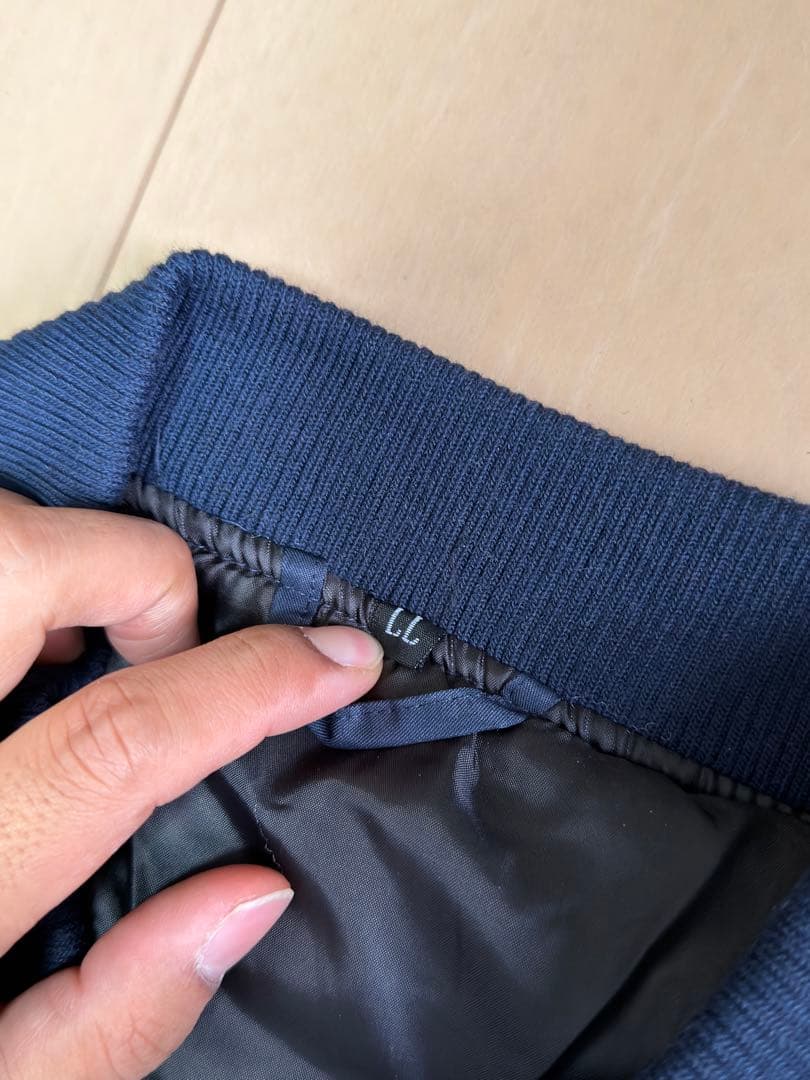 ROLLER MA-1 Jacket 【Navy x Blue】