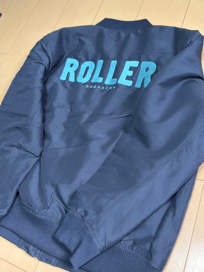 ROLLER MA-1 Jacket 【Navy x Blue】