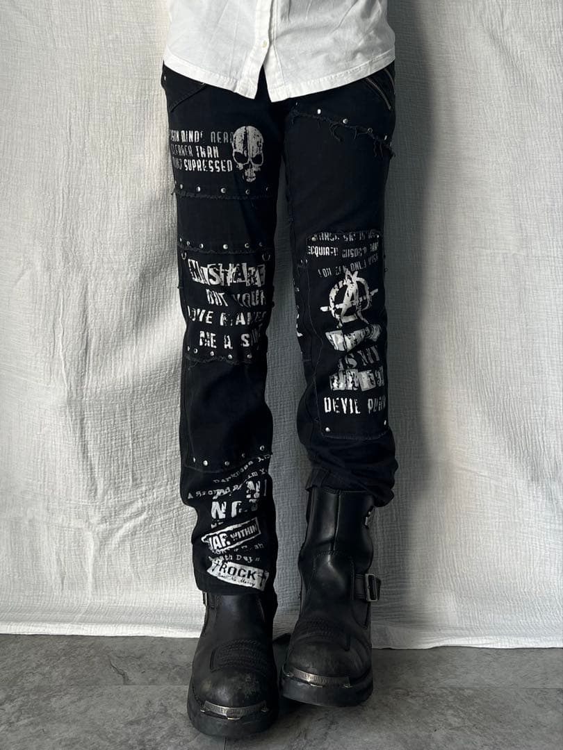 パンツ \"GLP\" Studs Punks Pants