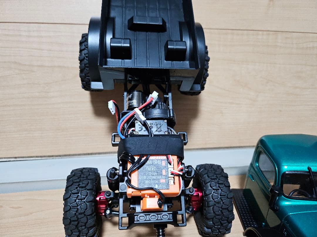 FMS fcx24パワーワゴン ブラシレス プチカスタム クローラーRTR