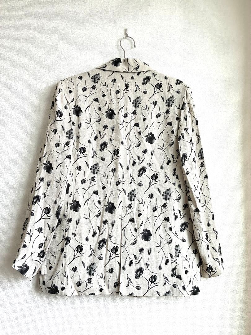 resil レジル ジャケット 花柄 桐生ジャガード