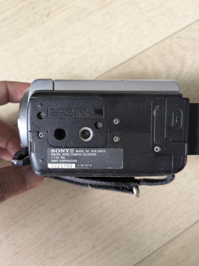 Sony Handycam 60倍光学ズーム 本体 DCR-SR47E