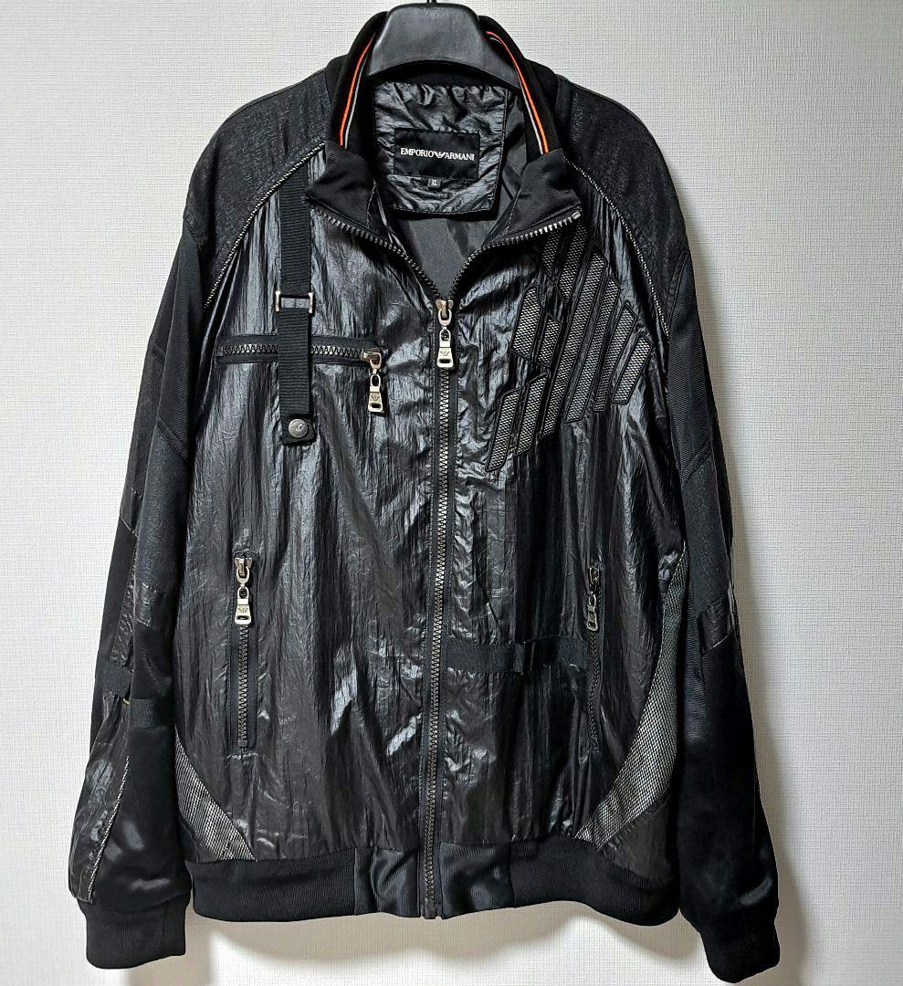 EMRORIO ARMANI アルマーニ 異素材 パラシュート ジャケット
