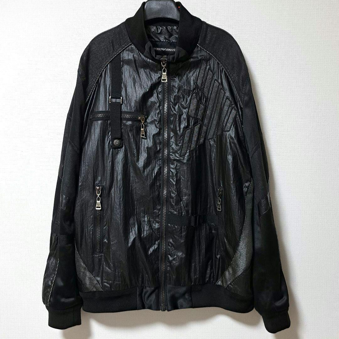 EMRORIO ARMANI アルマーニ 異素材 パラシュート ジャケット
