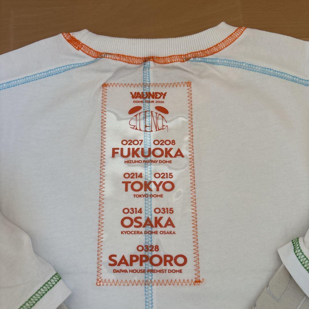 Mサイズ　VAUNDY DOMETOUR2026 SILENCE T-shirt