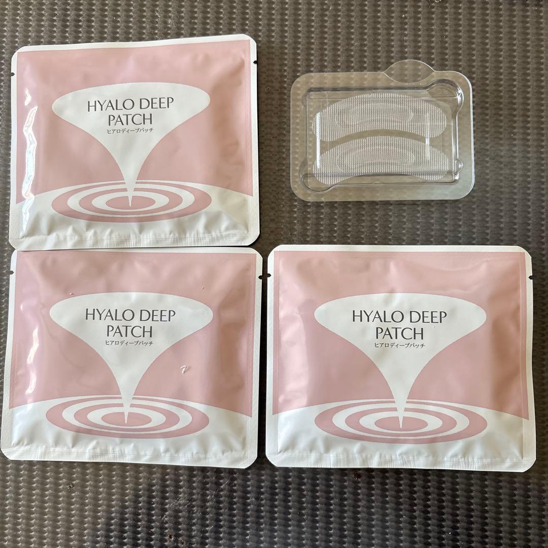 HYALO DEEP PATCH 2枚入り×4包ｘ3箱