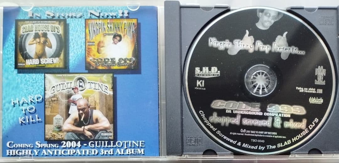 洋楽 KINGPIN SKINNY PIMP/Code 999 Screwed