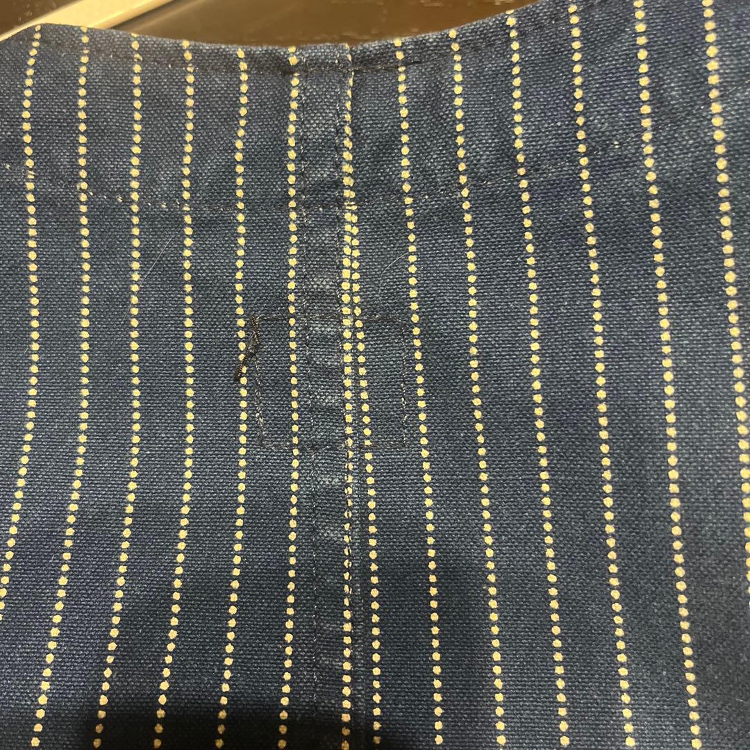 MOMOTARO JEANS ストライプ ベスト 42サイズ