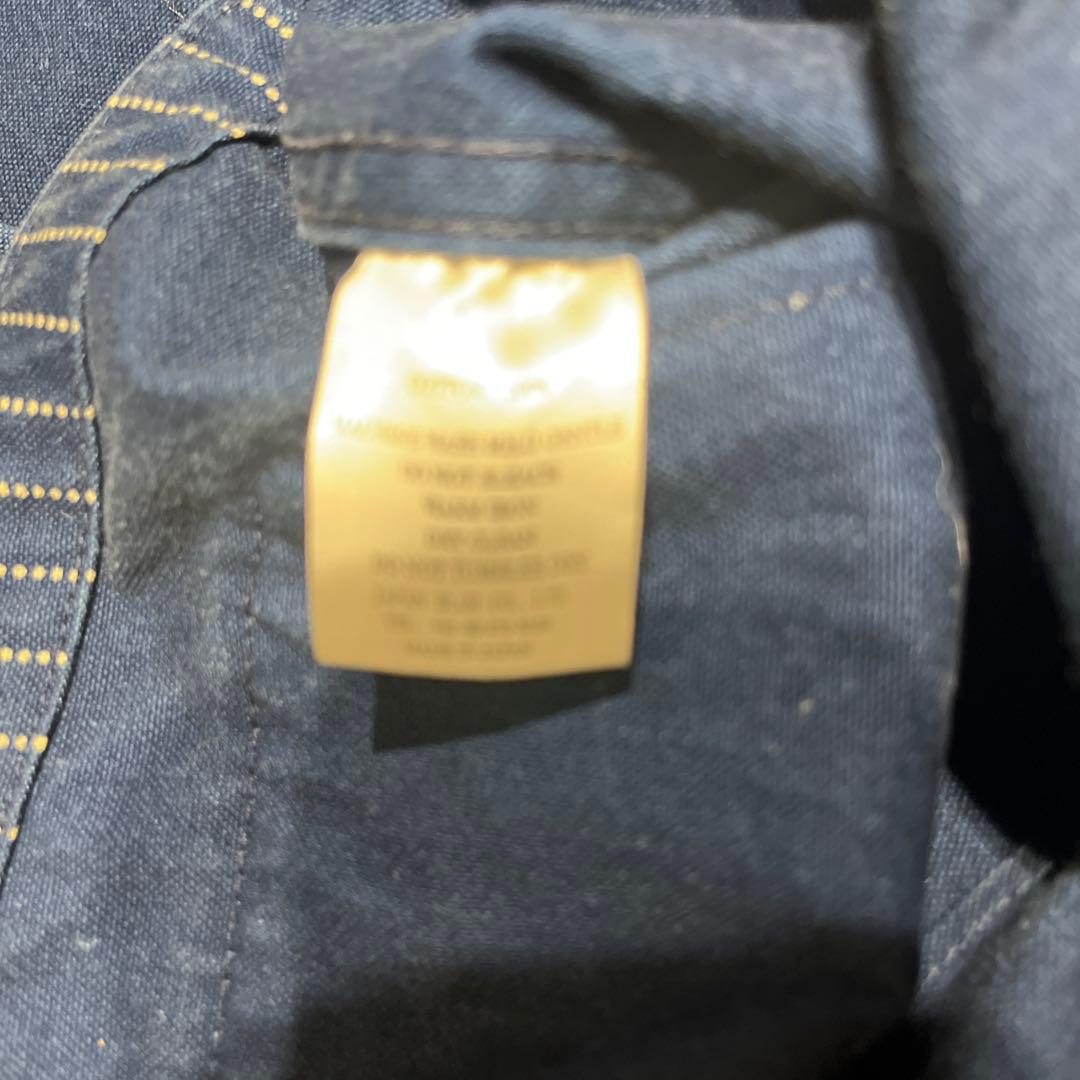 MOMOTARO JEANS ストライプ ベスト 42サイズ