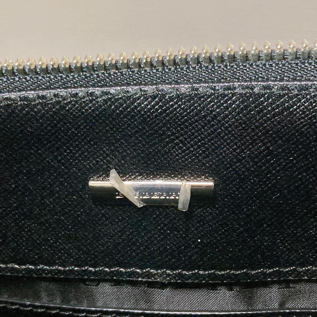 BURBERRY ボストンバッグ サフィアーノ Black