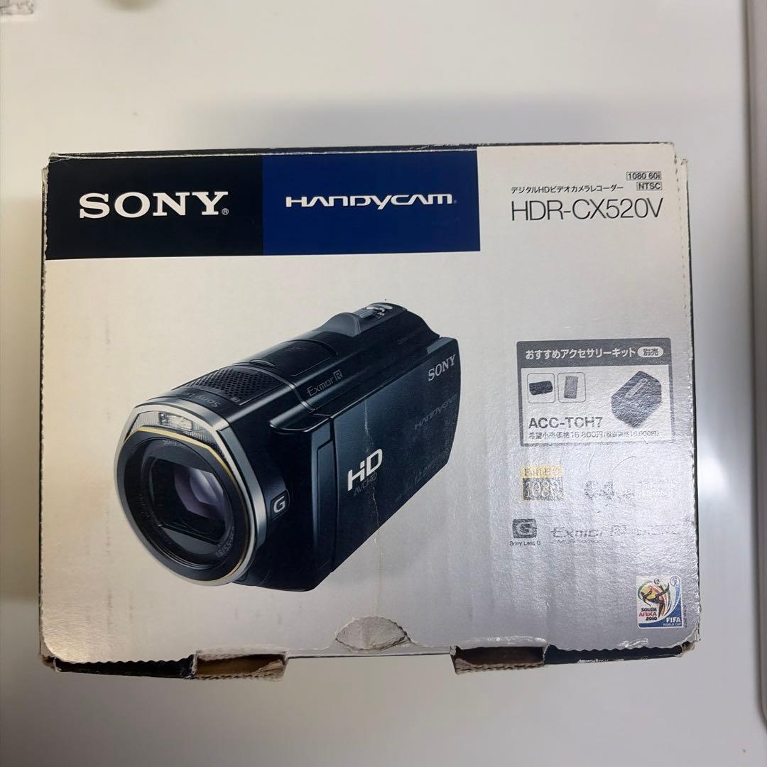 sony ハンディカム hdr-cx520v