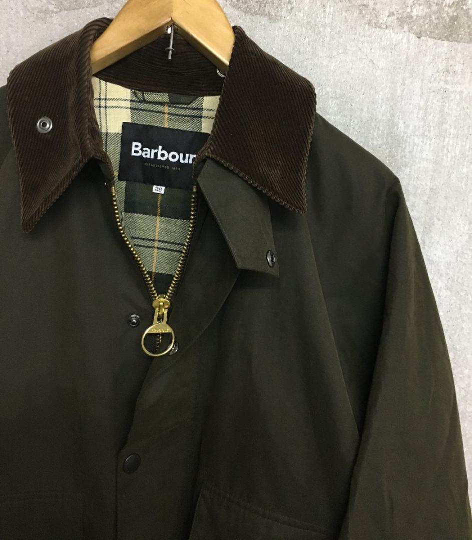 バブアー 別注 美品 BORROWDALE ボロウデイル ジャケット カーキ系