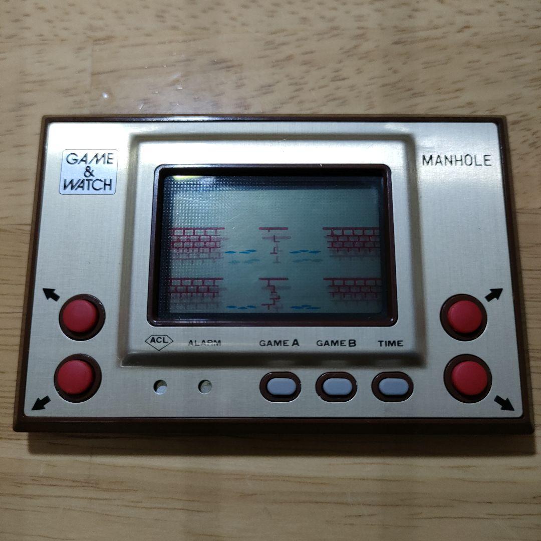 ゲームアンドウォッチマンホール任天堂ニンテンドーNintendoメンテナンス済み