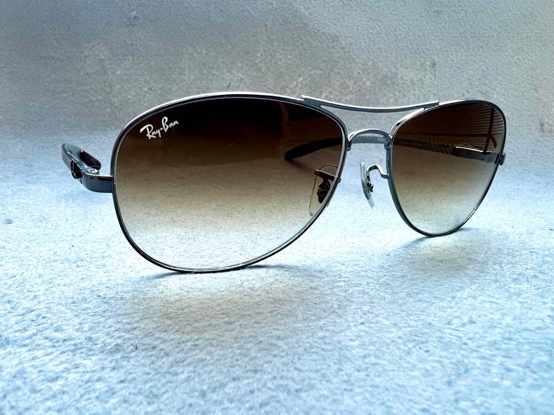 Ray-Ban RB8301 ティアドロップ アビエーター カーボンファイバー