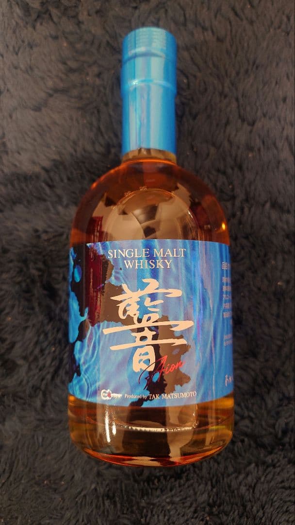 松本孝弘シングルモルトウイスキーAION ピッグボトルタグ付き10000本限定品