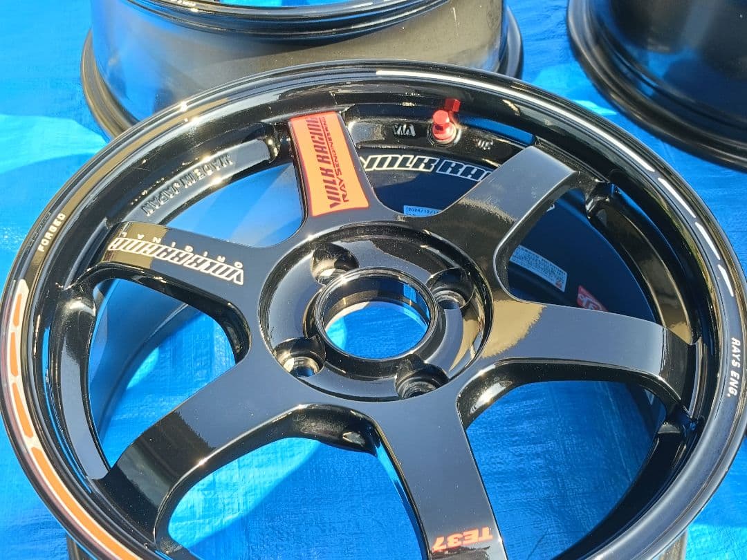 RAYS TE37 15インチ　6.5J +37 4本