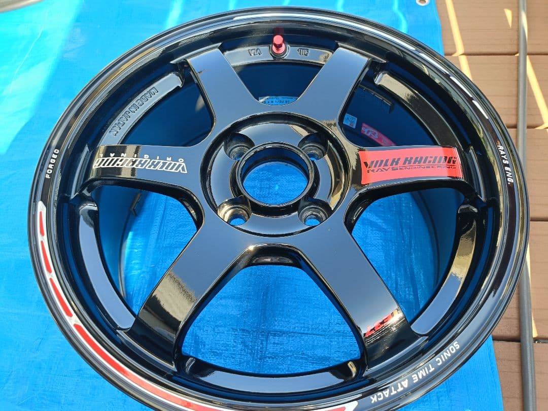 RAYS TE37 15インチ　6.5J +37 4本