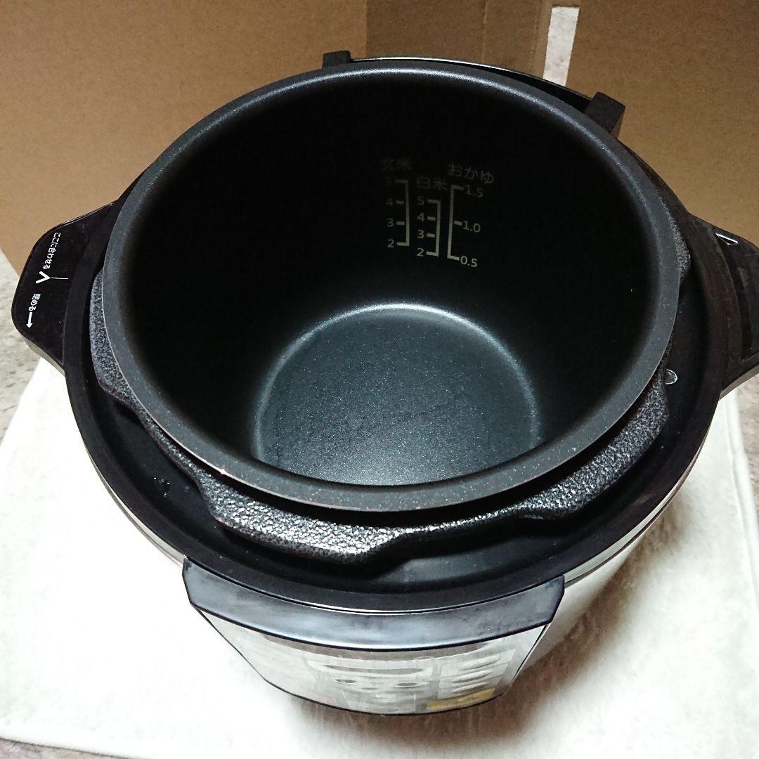 電気圧力鍋　クッキングプロ　ショップジャパン　２段蒸しラック　スライサー　セット