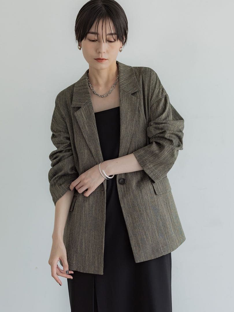 【未使用級】crewre クルーレ / ツイーディヘリンボンジャケット 完売品