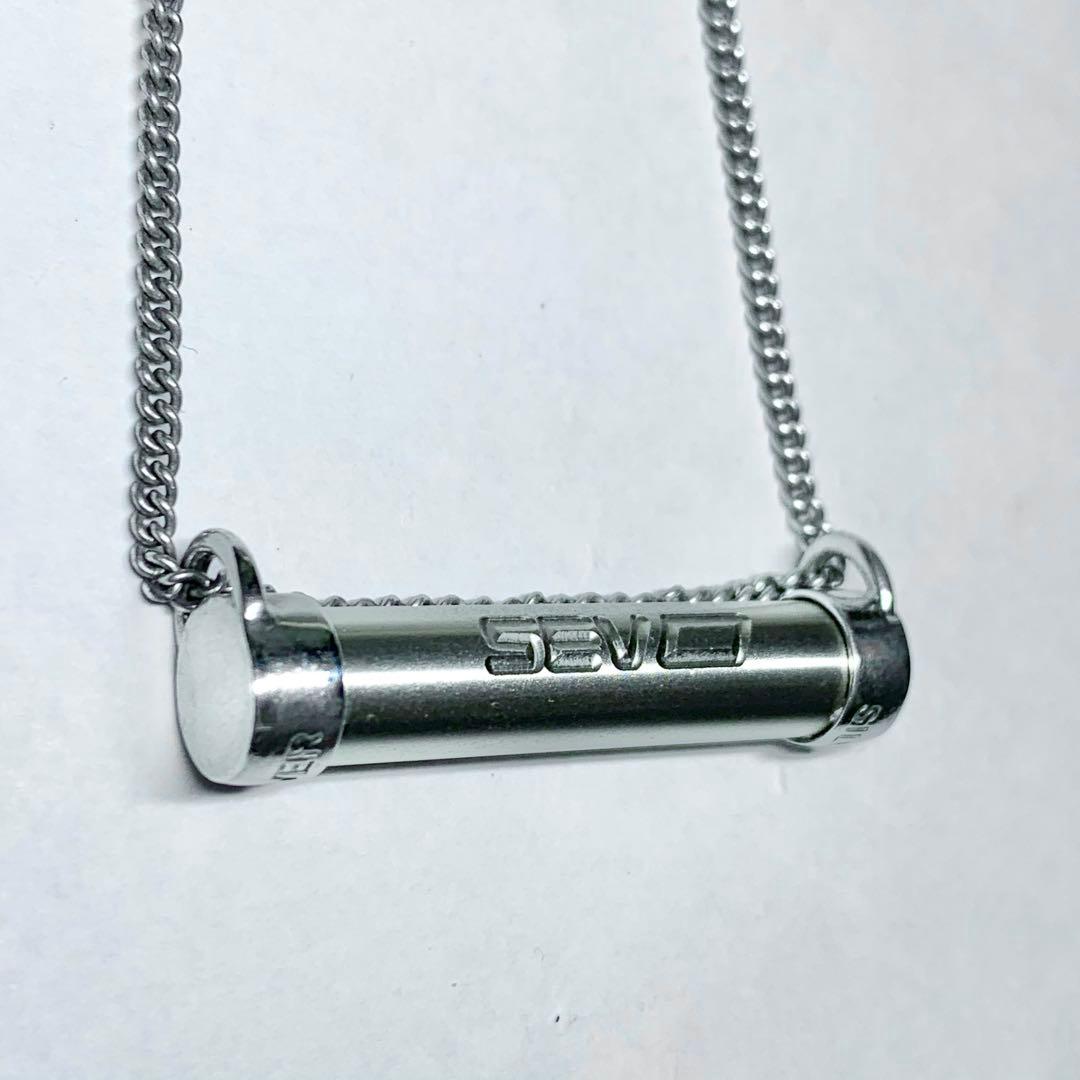 希少 SEV セブ ネックレス メタルレール Si シルバー 925