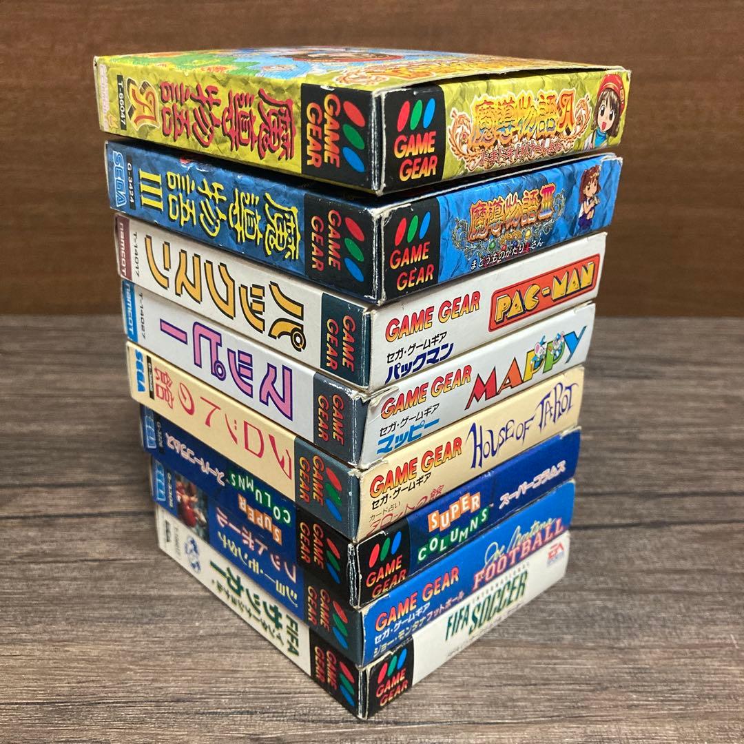 ゲームギア　ソフト　カセット　8本セット