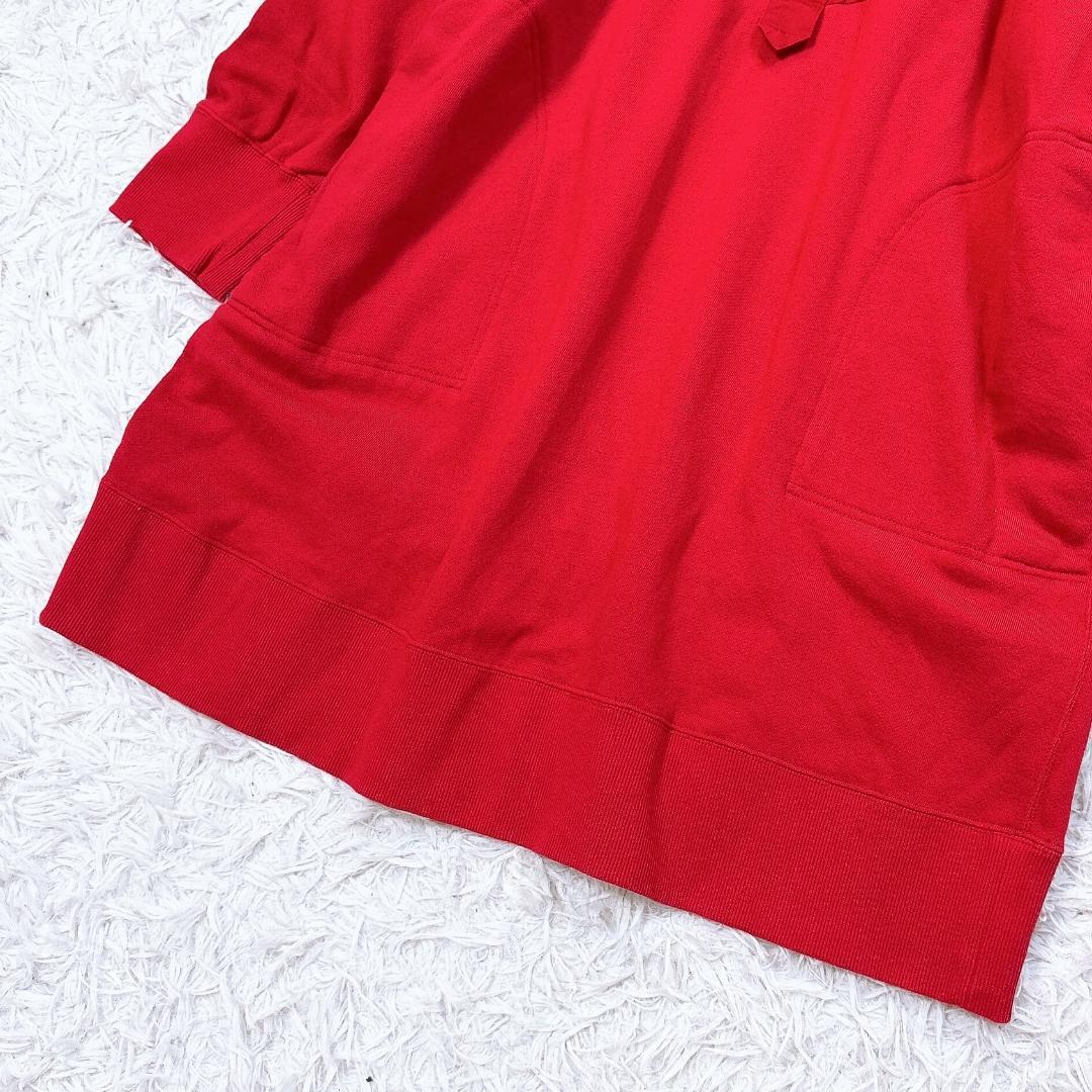 希少【美品】ヴィヴィアン スウェットワンピース フリルカラー オーブ刺繍 レッド