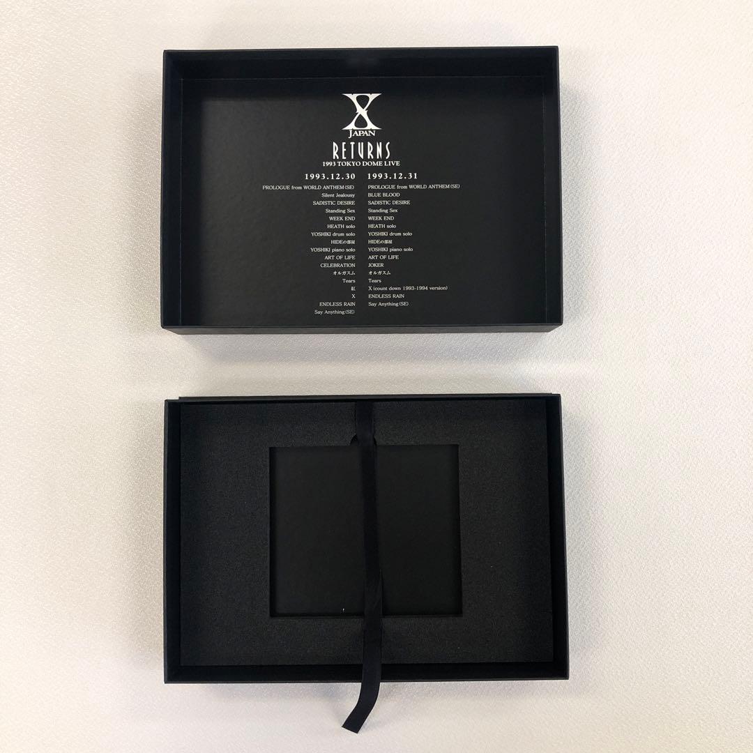 DVD XJAPAN RETURNS 完全版 DVD-BOX 【動作確認済み】