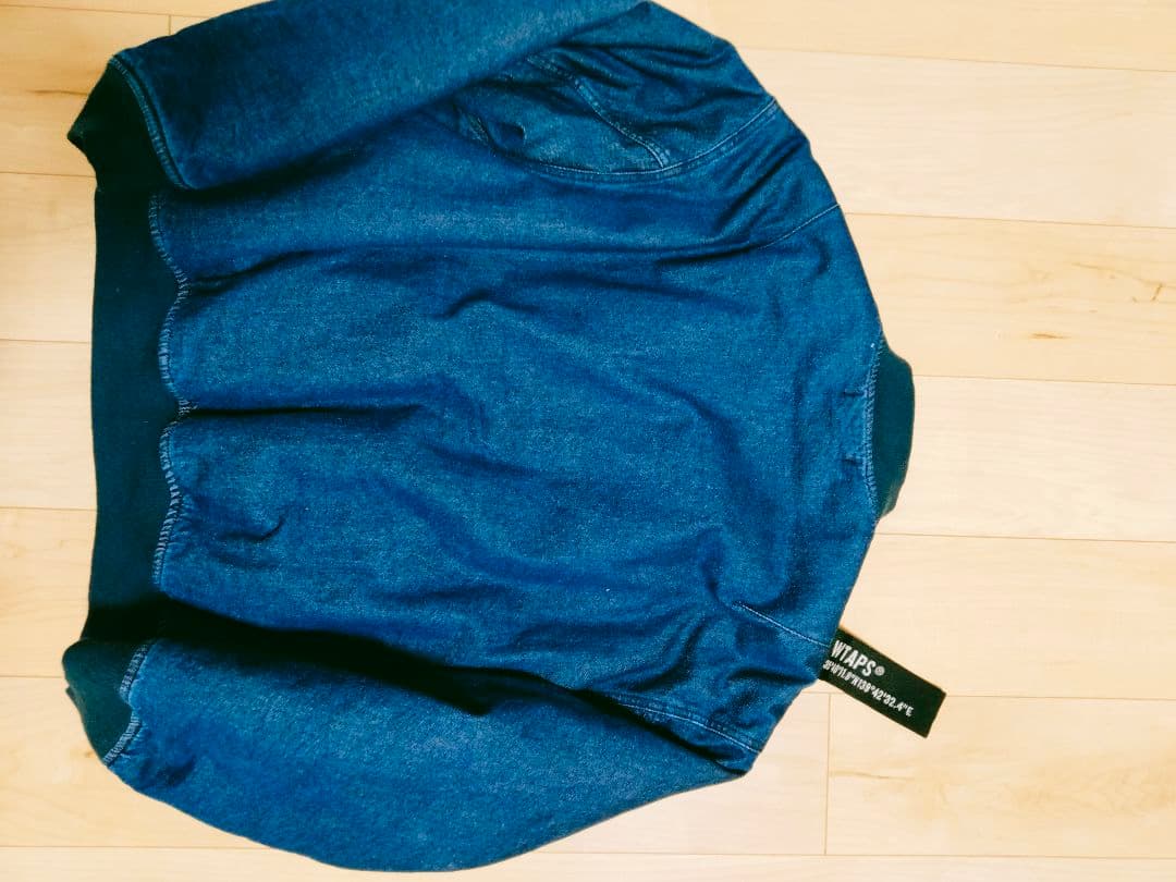 ダブルタップス　22aw　デニムボンバージャケット　インディゴ　サイズ2。