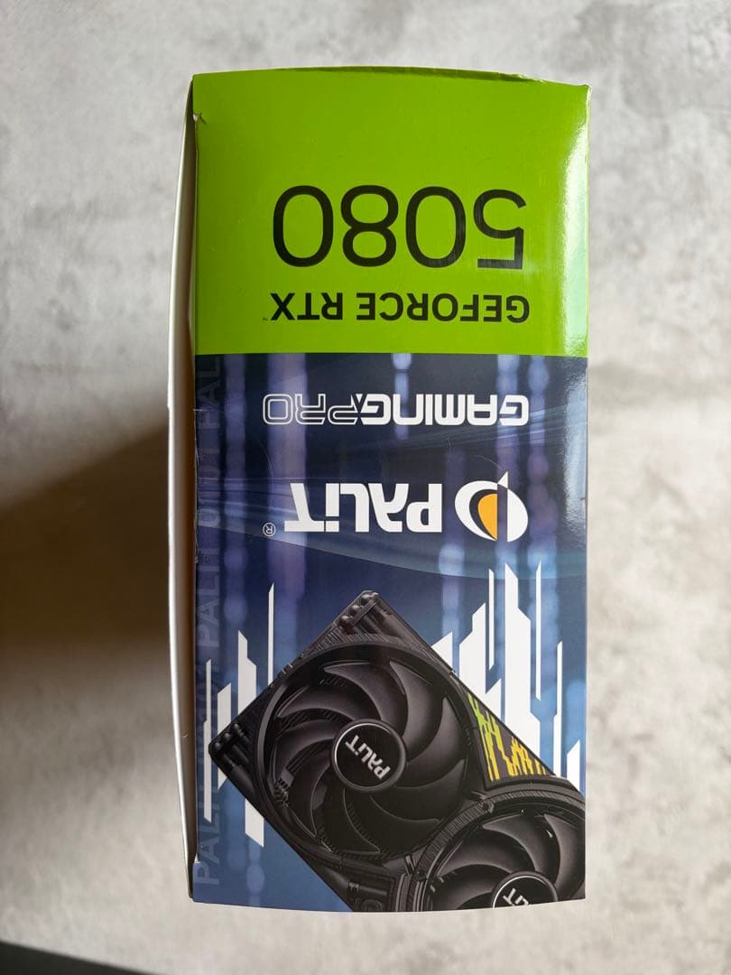 PALIT GeForce RTX 5080 16GB 未使用品