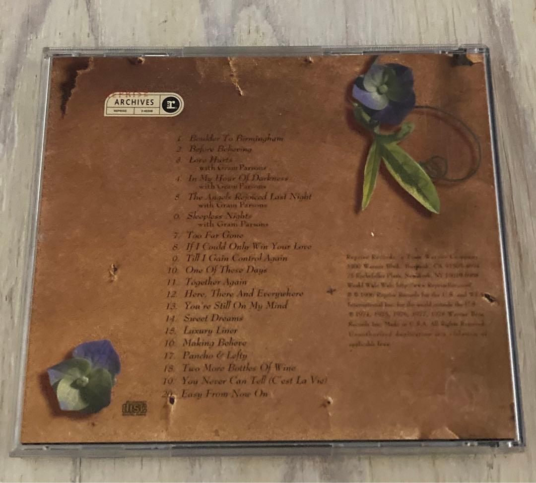 CD Emmylou HARRIS PORTRAITS  3枚組　全61曲