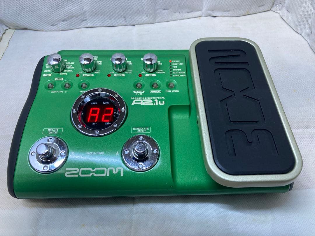 ZOOM アコースティックエフェクツペダル A2.1u　互換ＡＣアダプター付