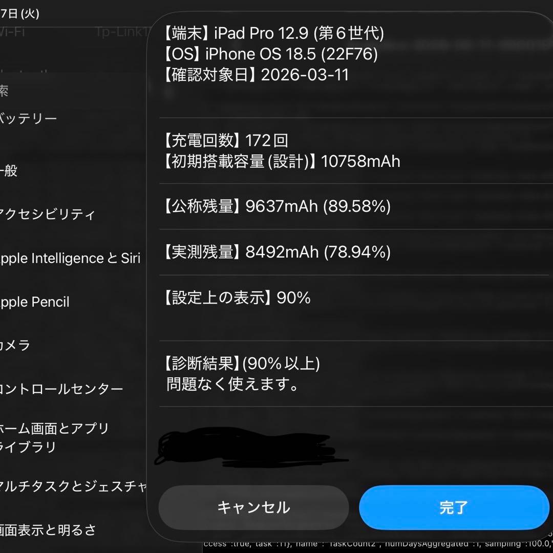 Apple iPad Pro 12.9インチ 第6世代、Apple Pencil