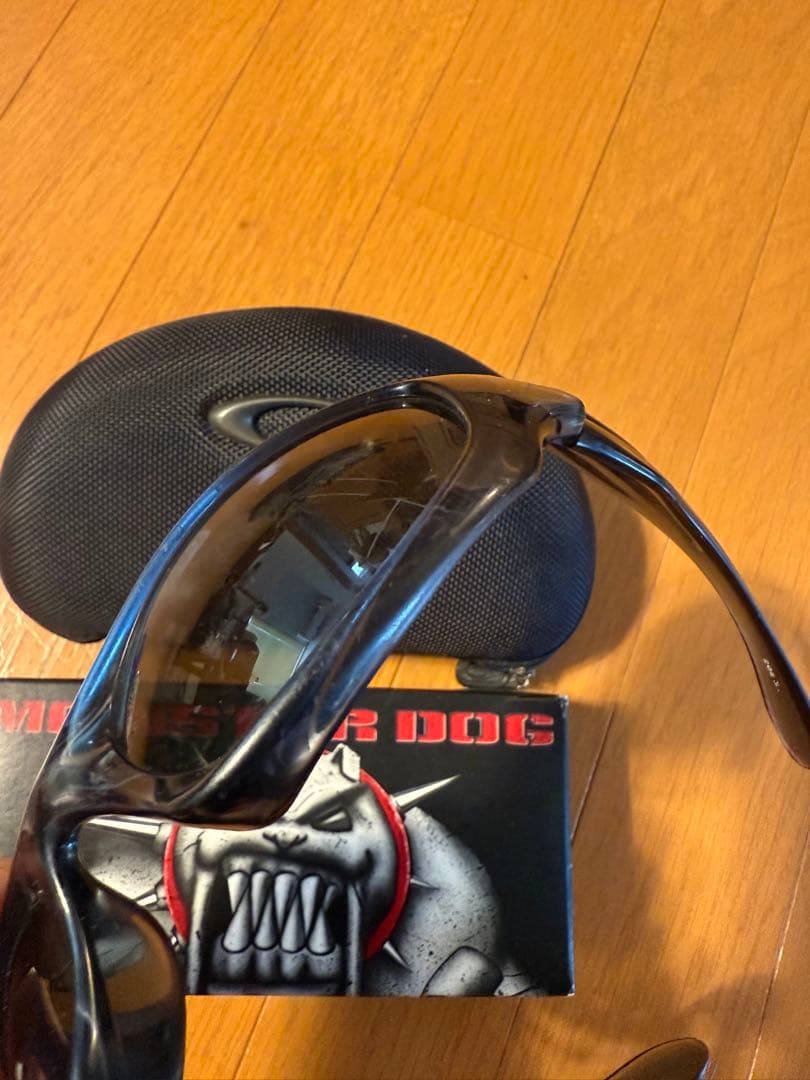 Oakley Monster Dog サングラス クリスタルブラック