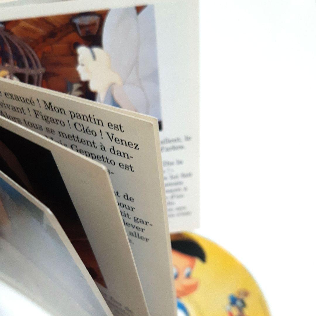 Disney PINOCCHIO フランス語朗読CD ブックレット付き ピノキオ