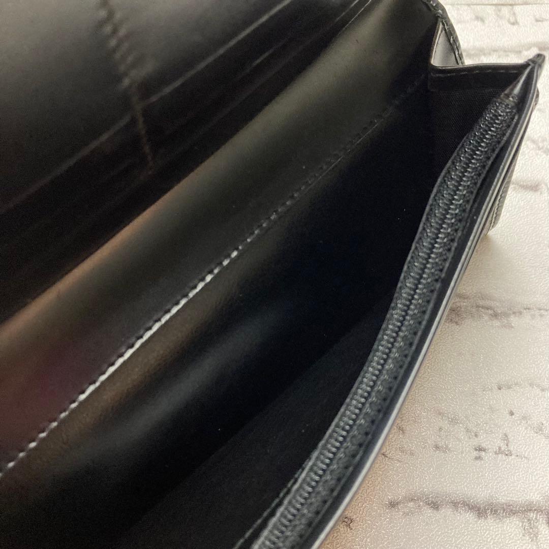 【美品】CELINE　セリーヌ★二つ折り長財布　マカダム柄　PVC　ウォレット