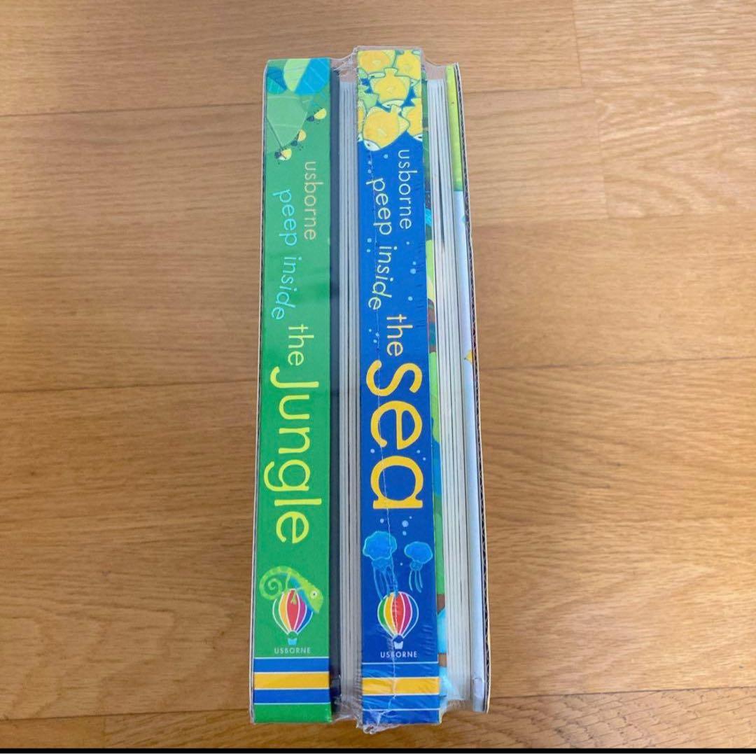 【peep inside】イギリスの人気の仕掛け英語絵本￼4冊セット