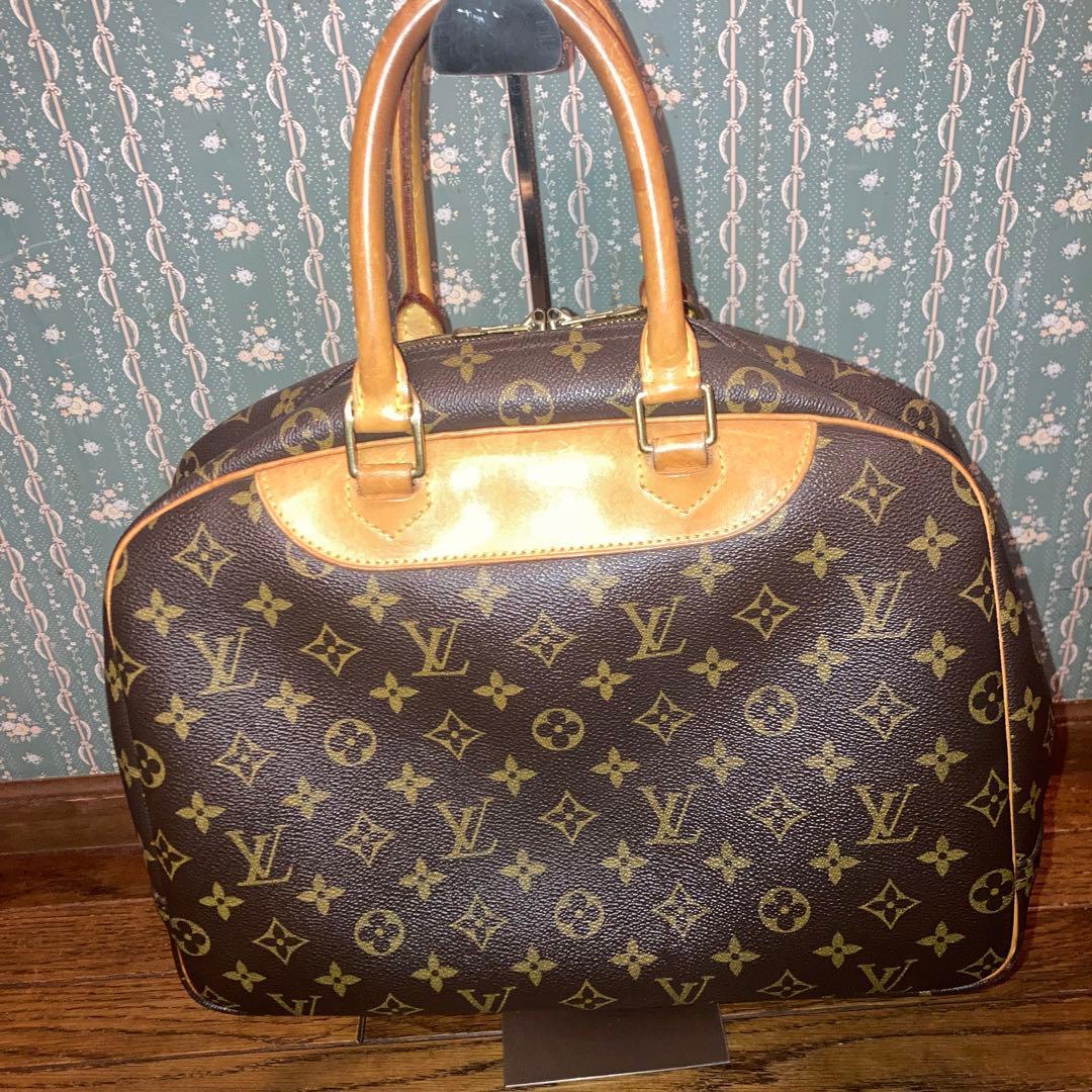 VUITTON モノグラム ドーヴィル ハンド バッグ