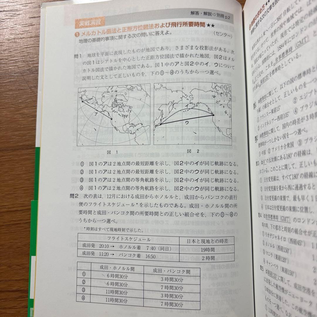 共通テスト地理参考書