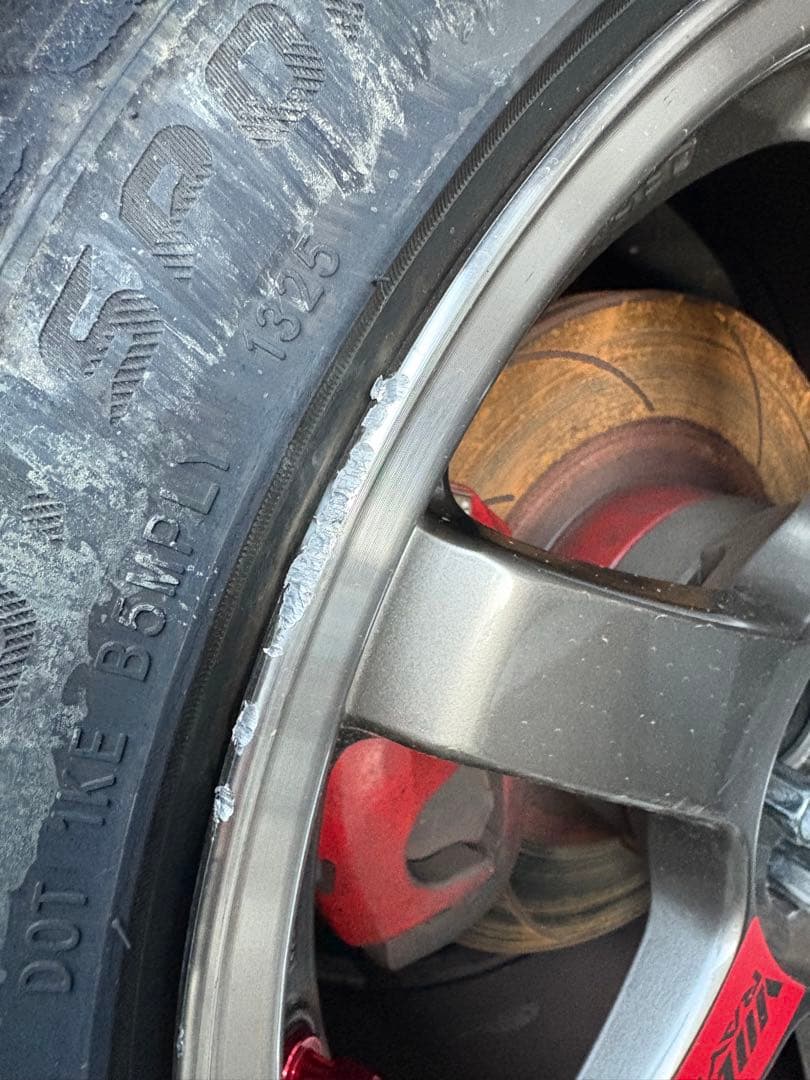 レイズ　TE37SL 8.5J+4517インチ　ホイールのみ4本！