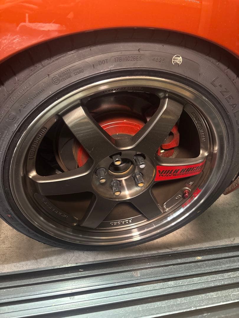 レイズ　TE37SL 8.5J+4517インチ　ホイールのみ4本！