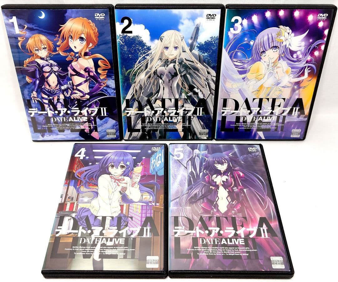 デート・ア・ライブ【Ⅰ/Ⅱ/Ⅲ/Ⅳ/劇場版/スピンオフ】DVD 全25巻セット