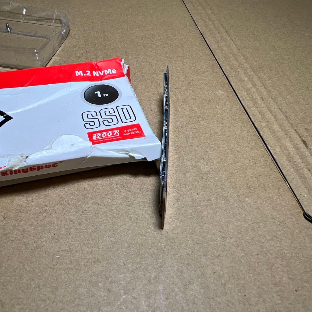 内蔵型SSD KingSpec 1TB SSD M.2 NVMe 2280