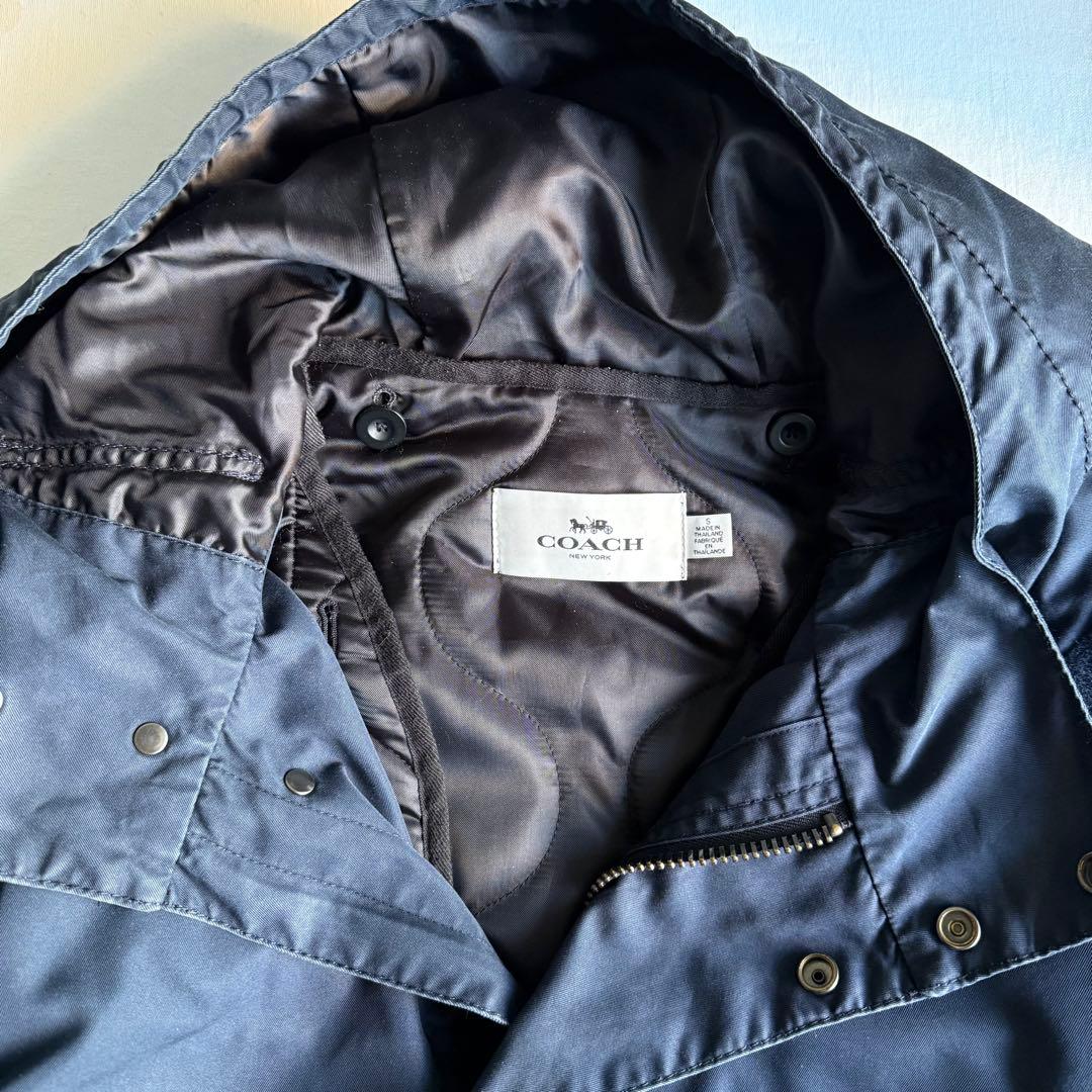 ジャケット・アウター COACH military sampling fish tail parka
