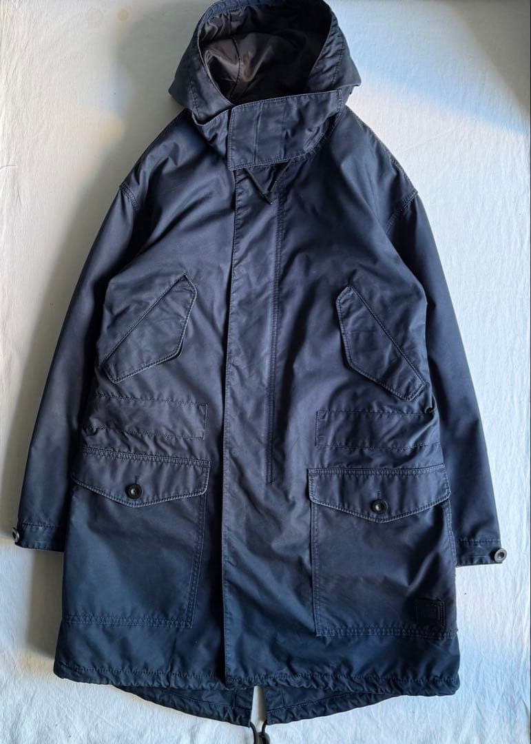 ジャケット・アウター COACH military sampling fish tail parka