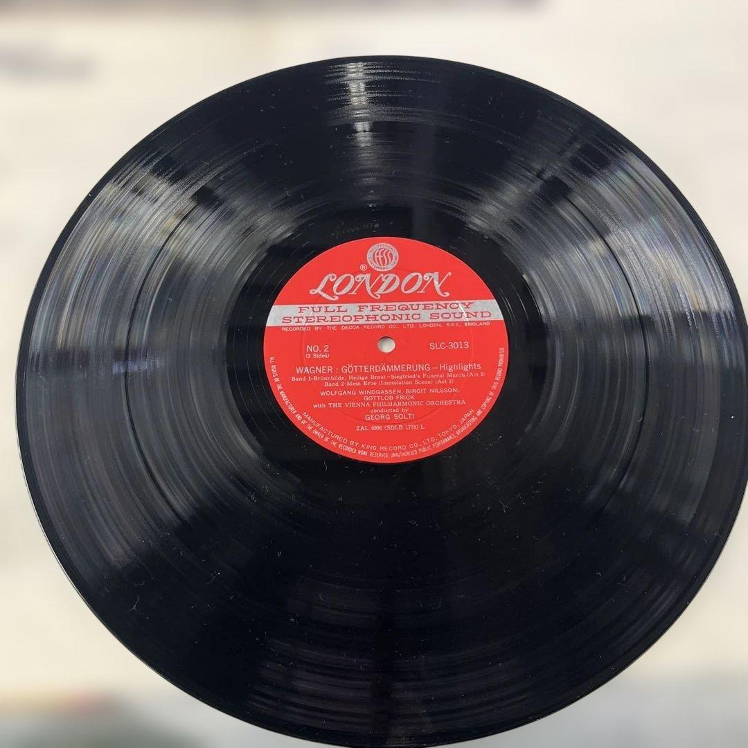 Wagner ワーグナー 楽劇 神々のたそがれ LPレコード 洋楽 レコード
