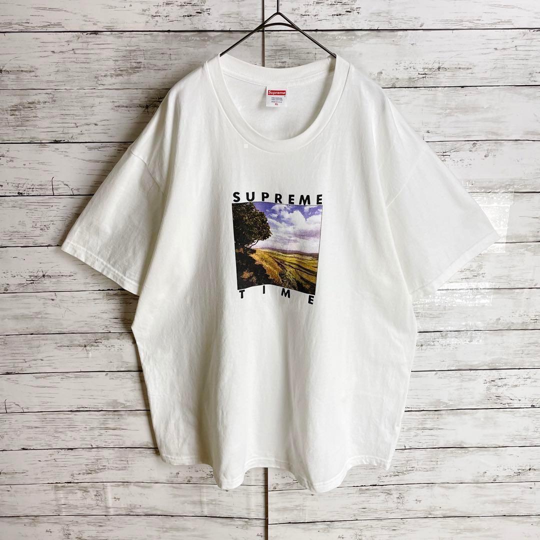 2198 UU【希少モデルＸＬ・美品】シュプリーム☆センターフォトロゴ Ｔシャツ