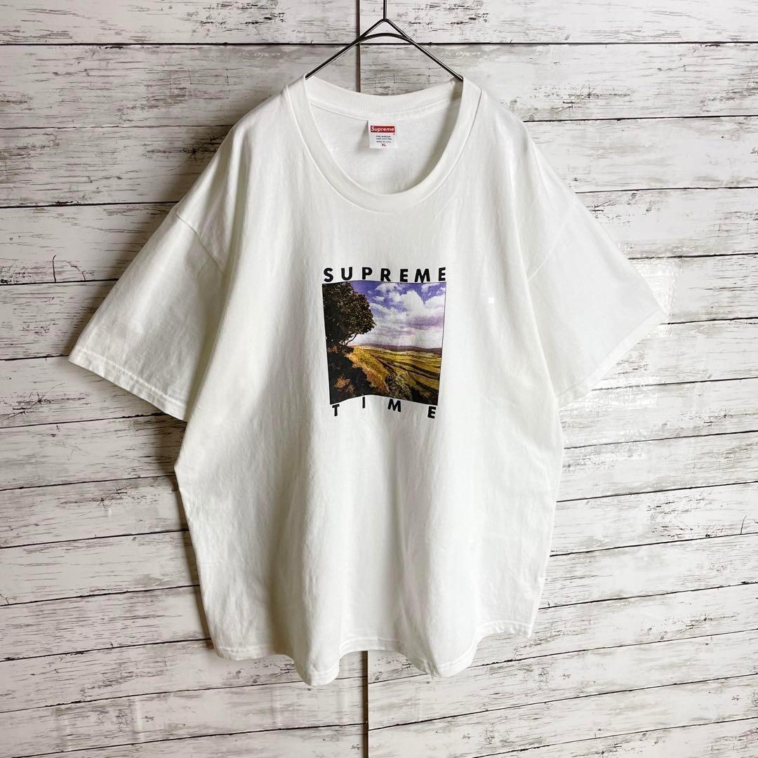 2198 UU【希少モデルＸＬ・美品】シュプリーム☆センターフォトロゴ Ｔシャツ