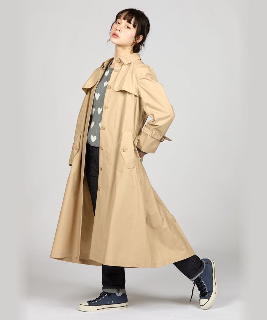 専用新品　To b. by agnes b. トレンチコートベージュ サイズ40